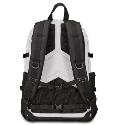 Zaino Invicta Act Plus Fibra Ottica – 30L, Poliestere Riciclato e Logo Luminoso - Quiscuola