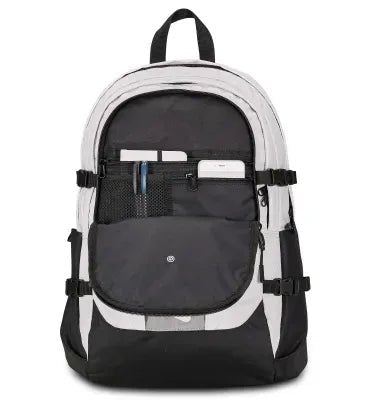 Zaino Invicta Act Plus Fibra Ottica – 30L, Poliestere Riciclato e Logo Luminoso - Quiscuola