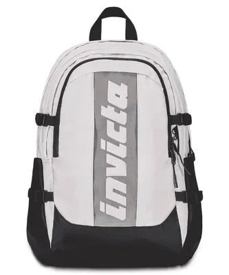Zaino Invicta Act Plus Fibra Ottica – 30L, Poliestere Riciclato e Logo Luminoso - Quiscuola