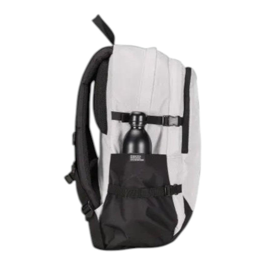 Zaino Invicta Act Plus Fibra Ottica 30L, Poliestere Riciclato e Logo Luminoso.