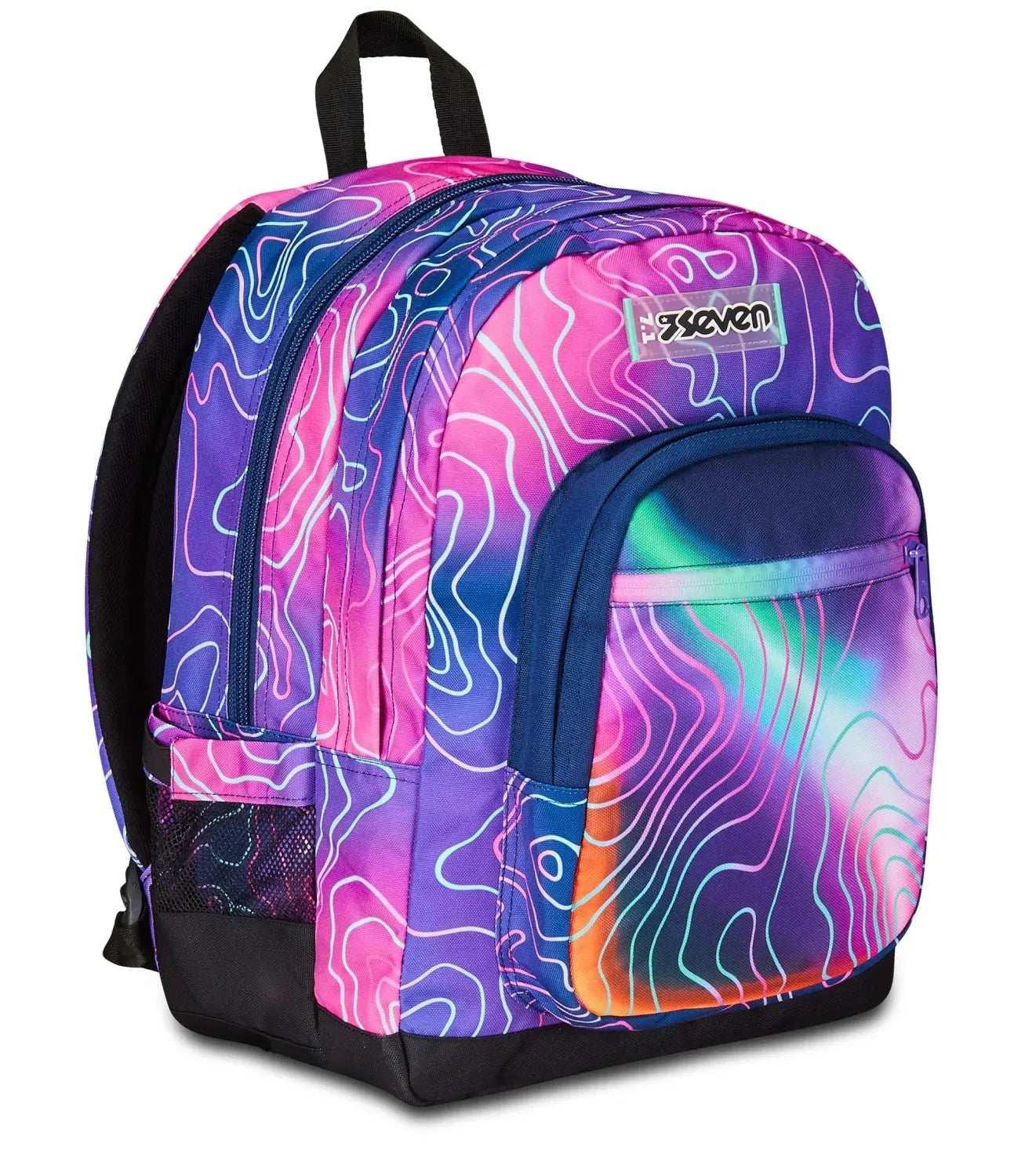 Zaino Seven® Freethink Mapset Girl – Spazioso e Confortevole.