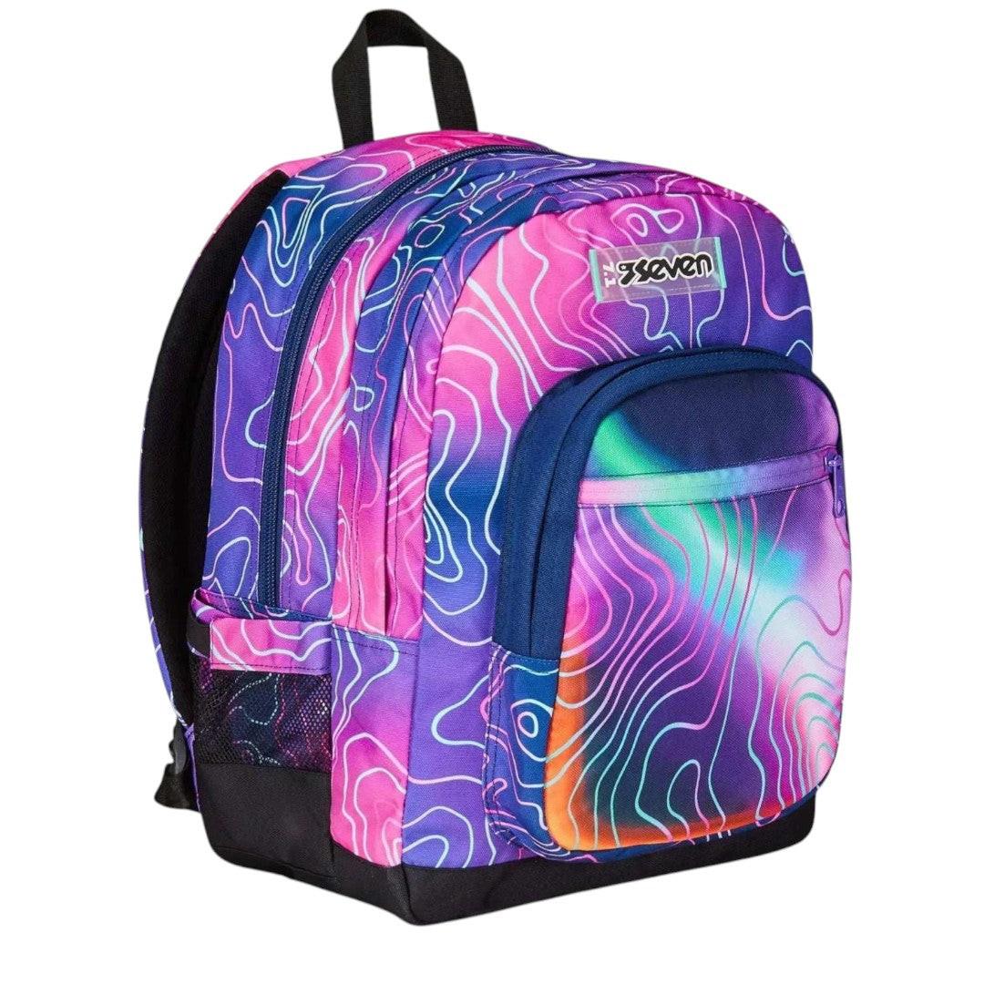 Zaino Seven® Freethink Mapset Girl – Spazioso e Confortevole.