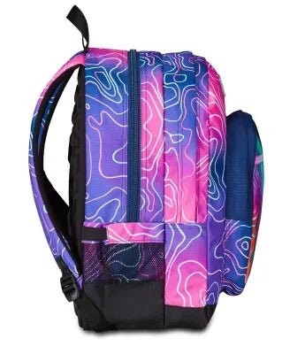 Zaino Seven® Freethink Mapset Girl – Spazioso e Confortevole - Quiscuola