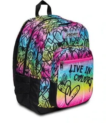 Zaino Seven® Freethink con Ring Light Incluso – Spazioso, Ergonomico e Tecnologico - Quiscuola