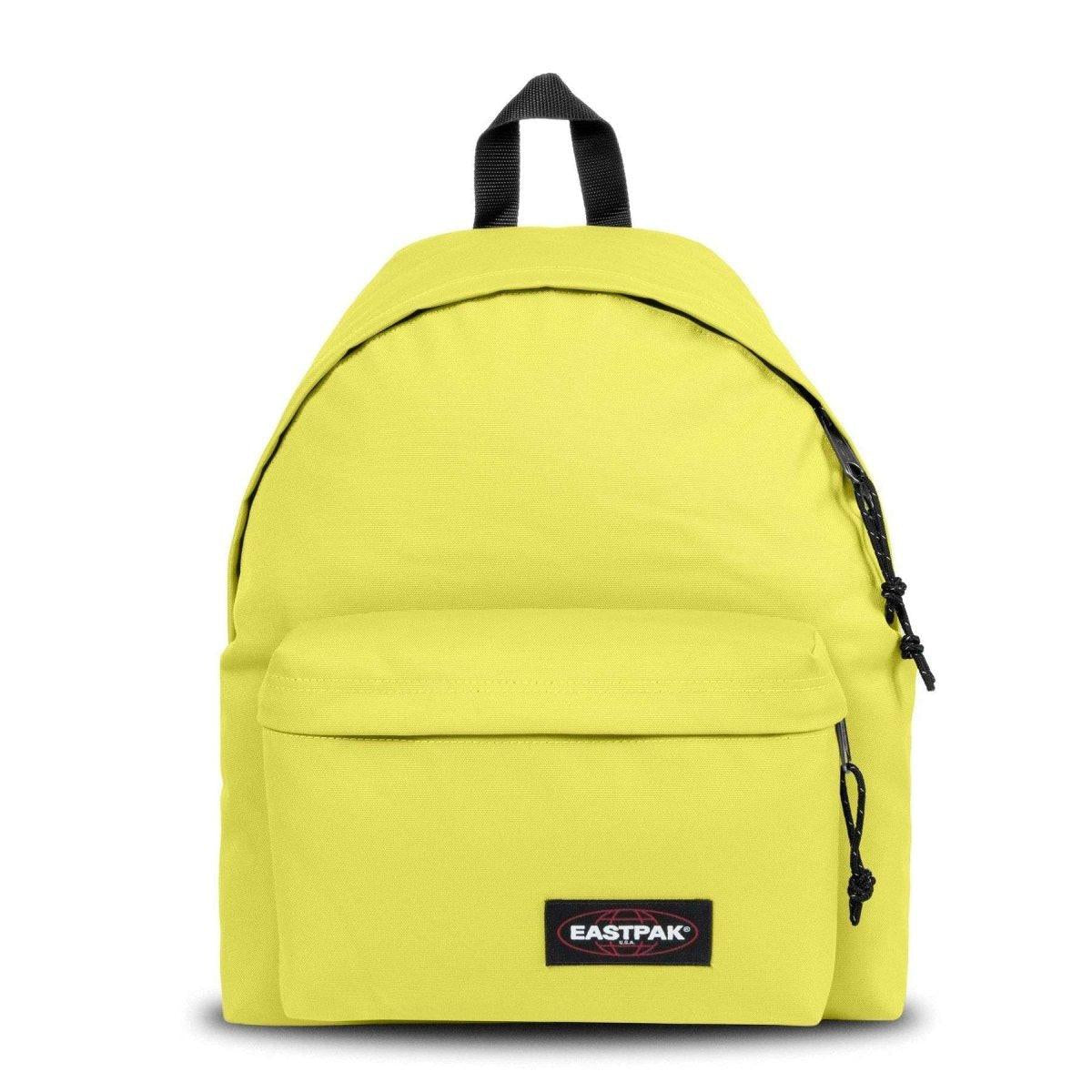 Zaino Eastpak Padded Pak'R Giallo Neon Limone – Stile e Comfort.
