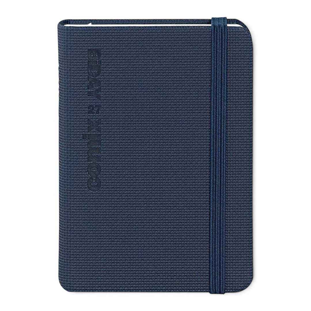 Agenda 2027 Comix Biday Small Blue TX copertina blu con elastico e segnalibro - foto 1