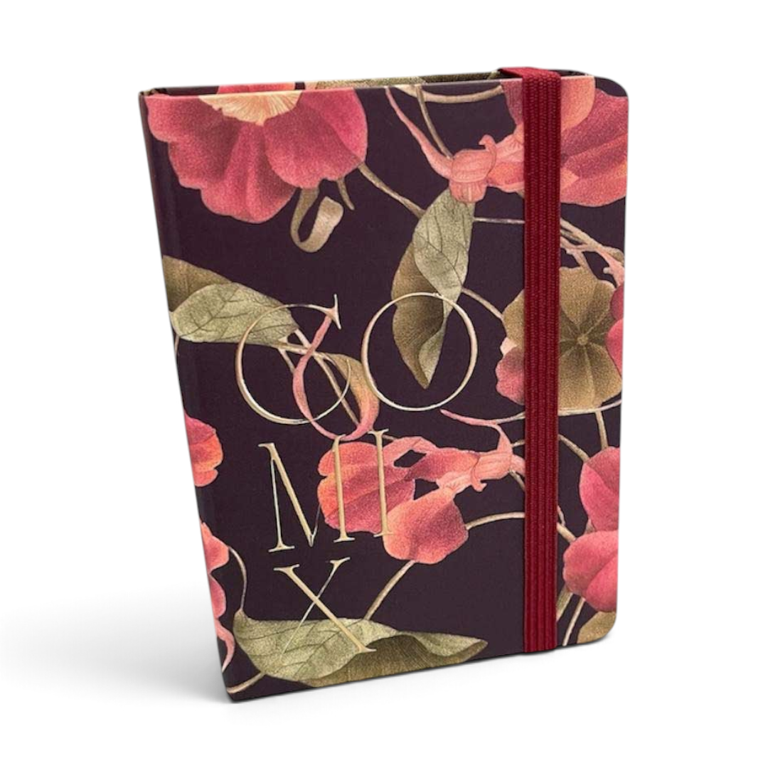 Agenda 2027 Comix Bloom 12 Mesi Day Mignon Bordeaux Flowers