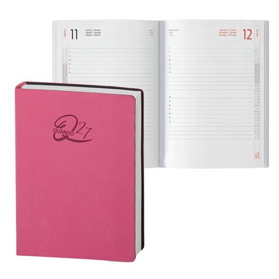 Agenda 27 Quando Femmena 15x21 Giornaliera 416 pag. fuxia - fuxia - foto 1