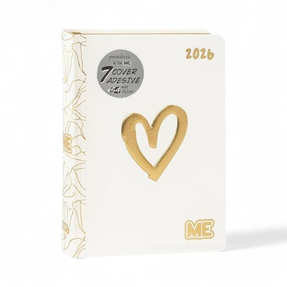 Agenda ME My Evolution Luxury Love 2025/2026 16 Mesi 13×16,5 cm - Quiscuola.it – Zaini, Astucci e Diari Scuola