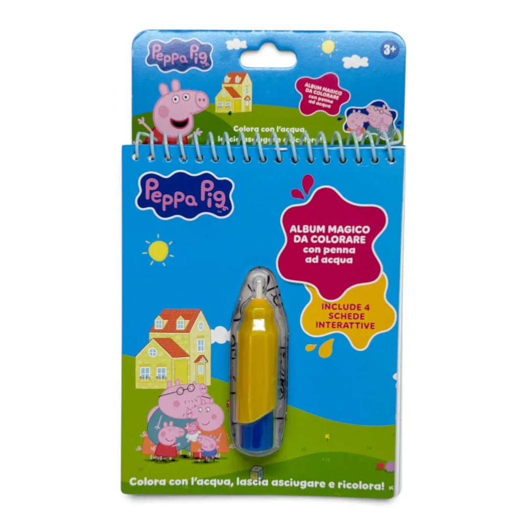 Album magico Peppa Pig con penna ad acqua e 4 schede interattive - foto 1