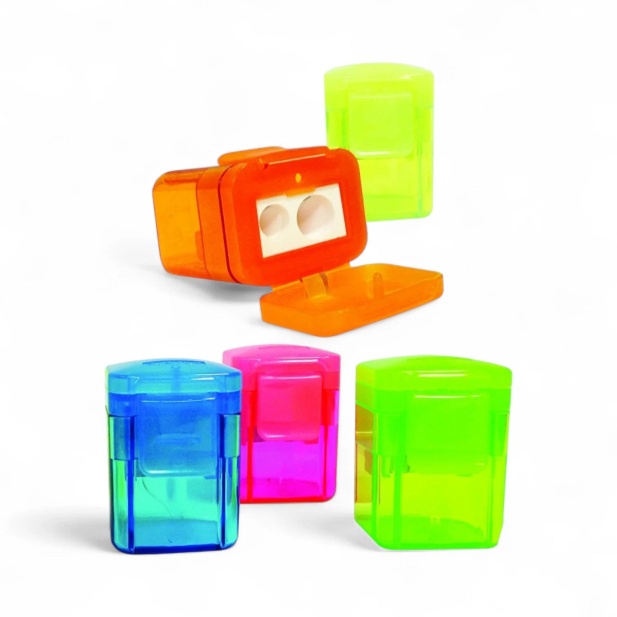 Arda Temperino Contenitore 2 Fori Chiusura Smart - Quiscuola.it – Zaini, Astucci e Diari Scuola