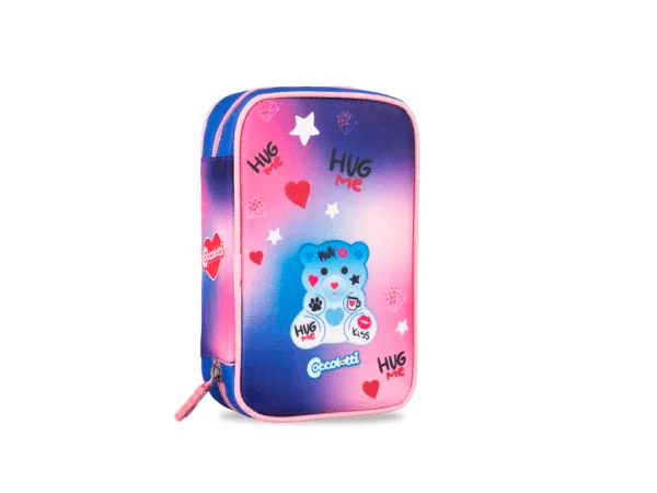 ASTUCCIO 1 ZIP COCCOLOTTI BY COLOURBOOK COMPLETO - Quiscuola.it – Zaini, Astucci e Diari Scuola