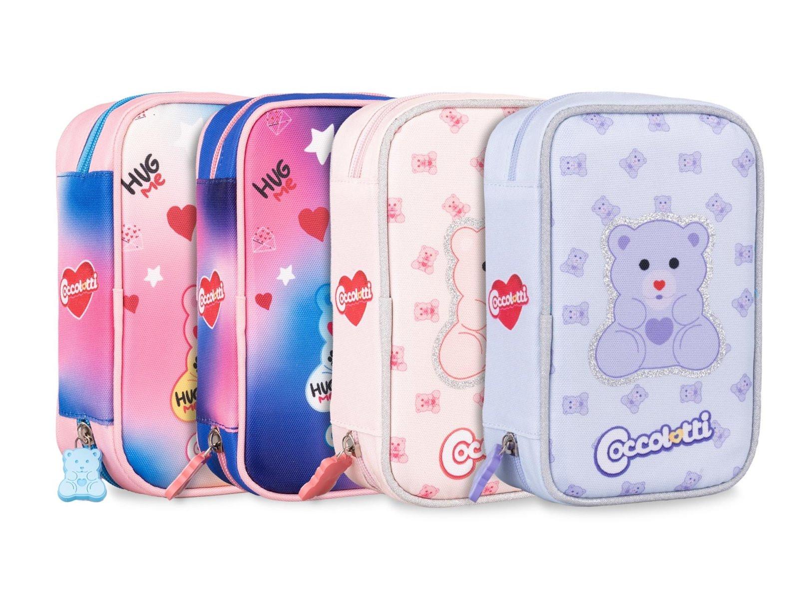 ASTUCCIO 1 ZIP COCCOLOTTI BY COLOURBOOK COMPLETO - Quiscuola.it – Zaini, Astucci e Diari Scuola