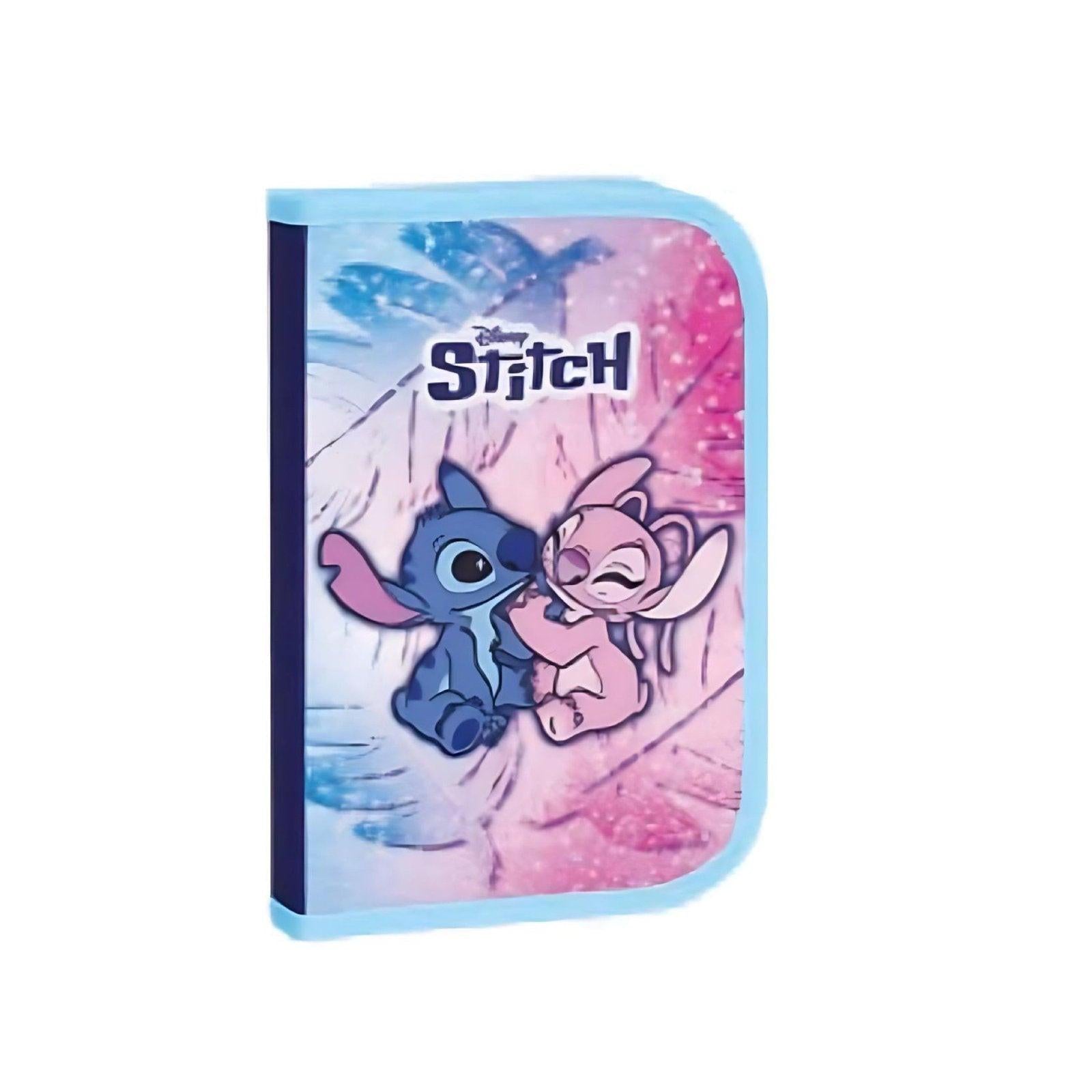Astuccio 1 Zip Lilo & Stitch con Corredo Seven.