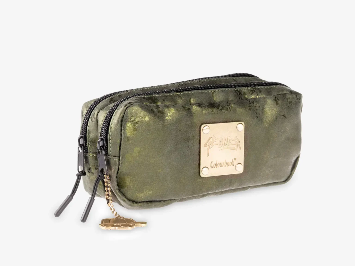 Astuccio 2 Scomparti Geolier by Colourbook - 3 Colori - Quiscuola.it – Zaini, Astucci e Diari Scuola