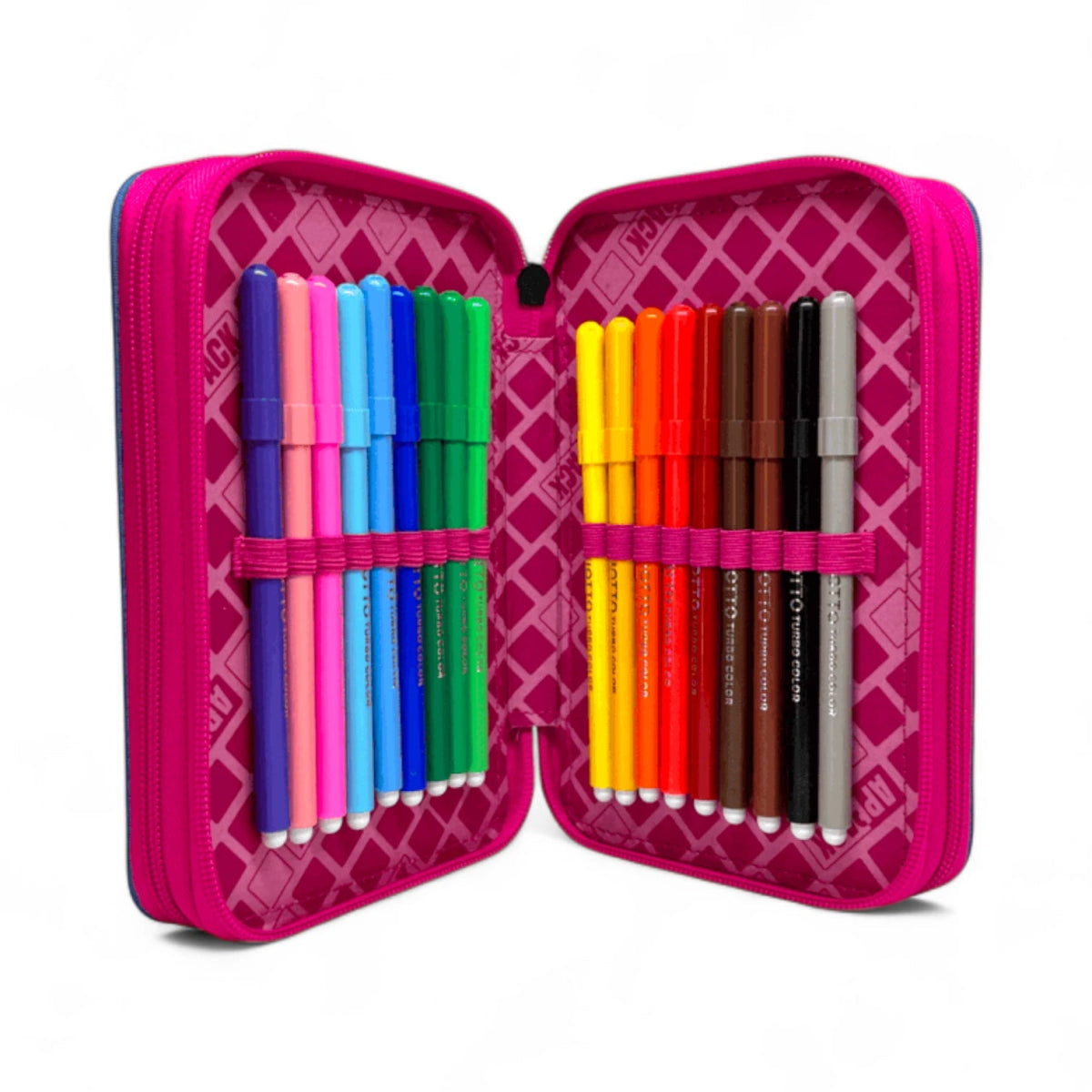 Astuccio 3 Zip APPack Webkins Rosa Completo Accessori - Quiscuola.it – Zaini, Astucci e Diari Scuola