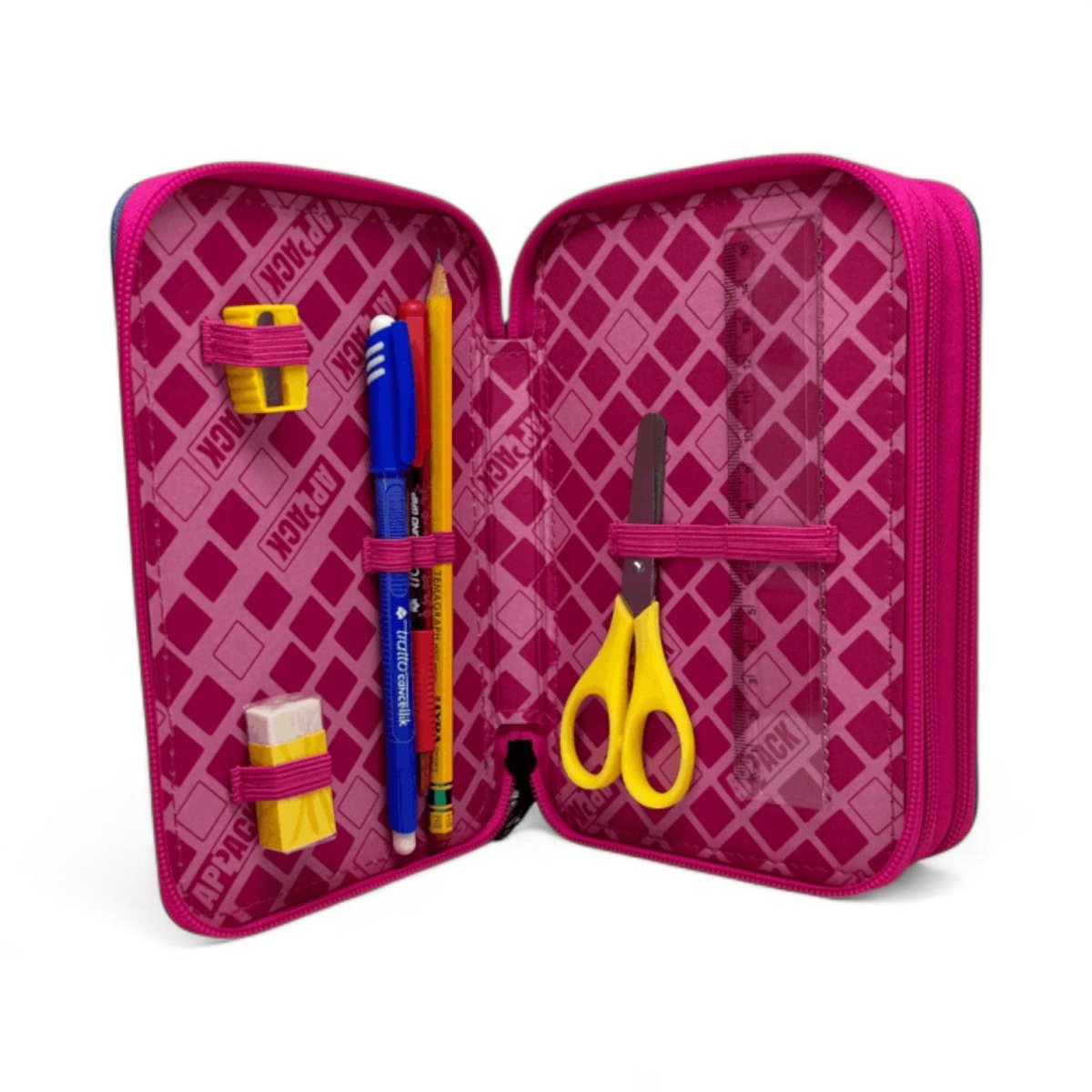 Astuccio 3 Zip APPack Webkins Rosa Completo Scuola - Quiscuola.it – Zaini, Astucci e Diari Scuola