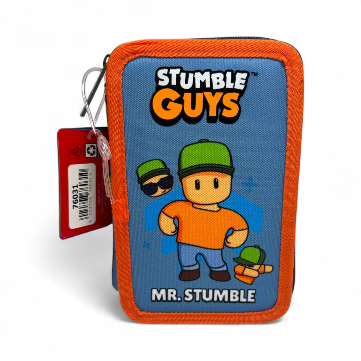 Astuccio 3 Zip Completo Mr. Stumble by Maricart - Quiscuola.it – Zaini, Astucci e Diari Scuola