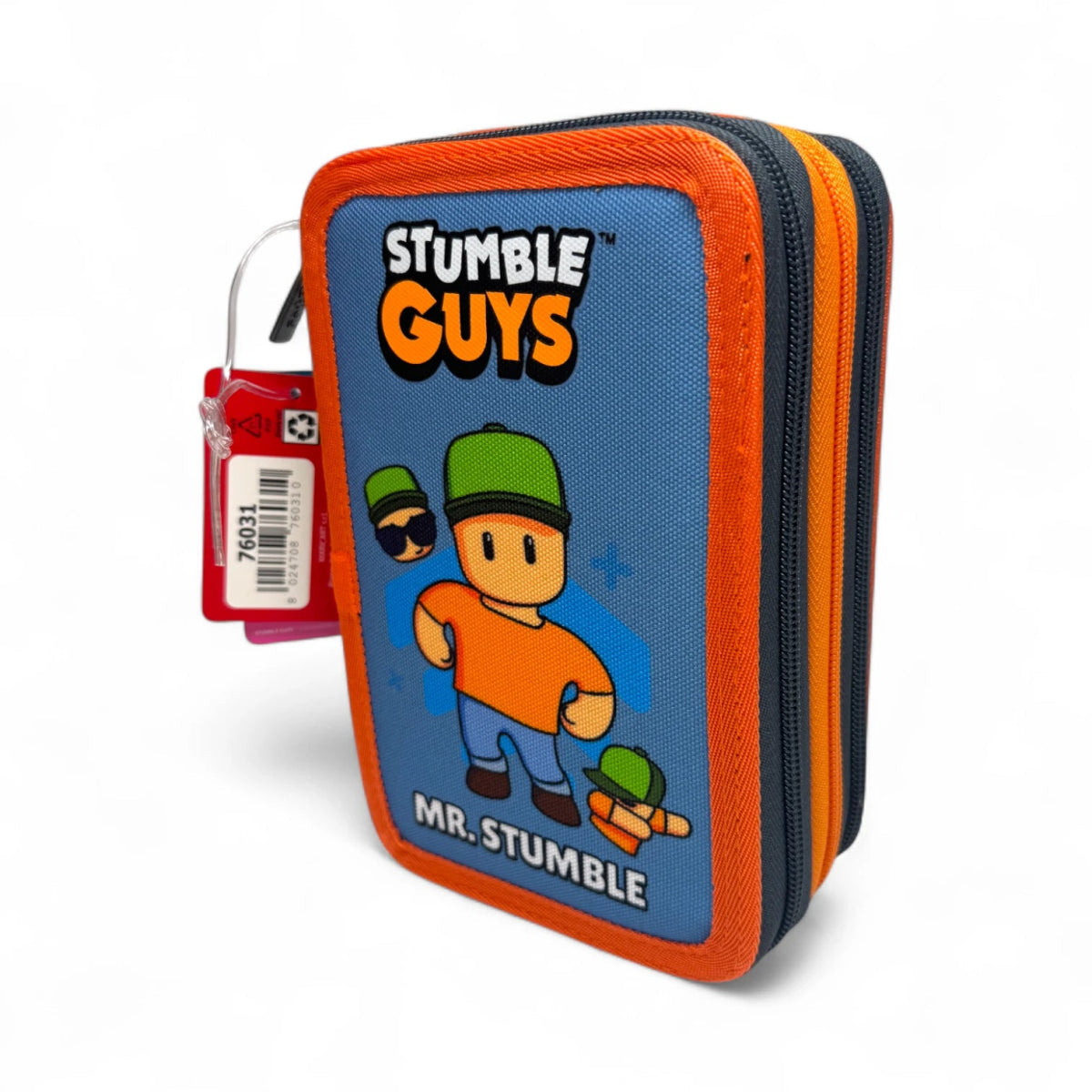 Astuccio 3 Zip Completo Mr. Stumble by Maricart - Quiscuola.it – Zaini, Astucci e Diari Scuola