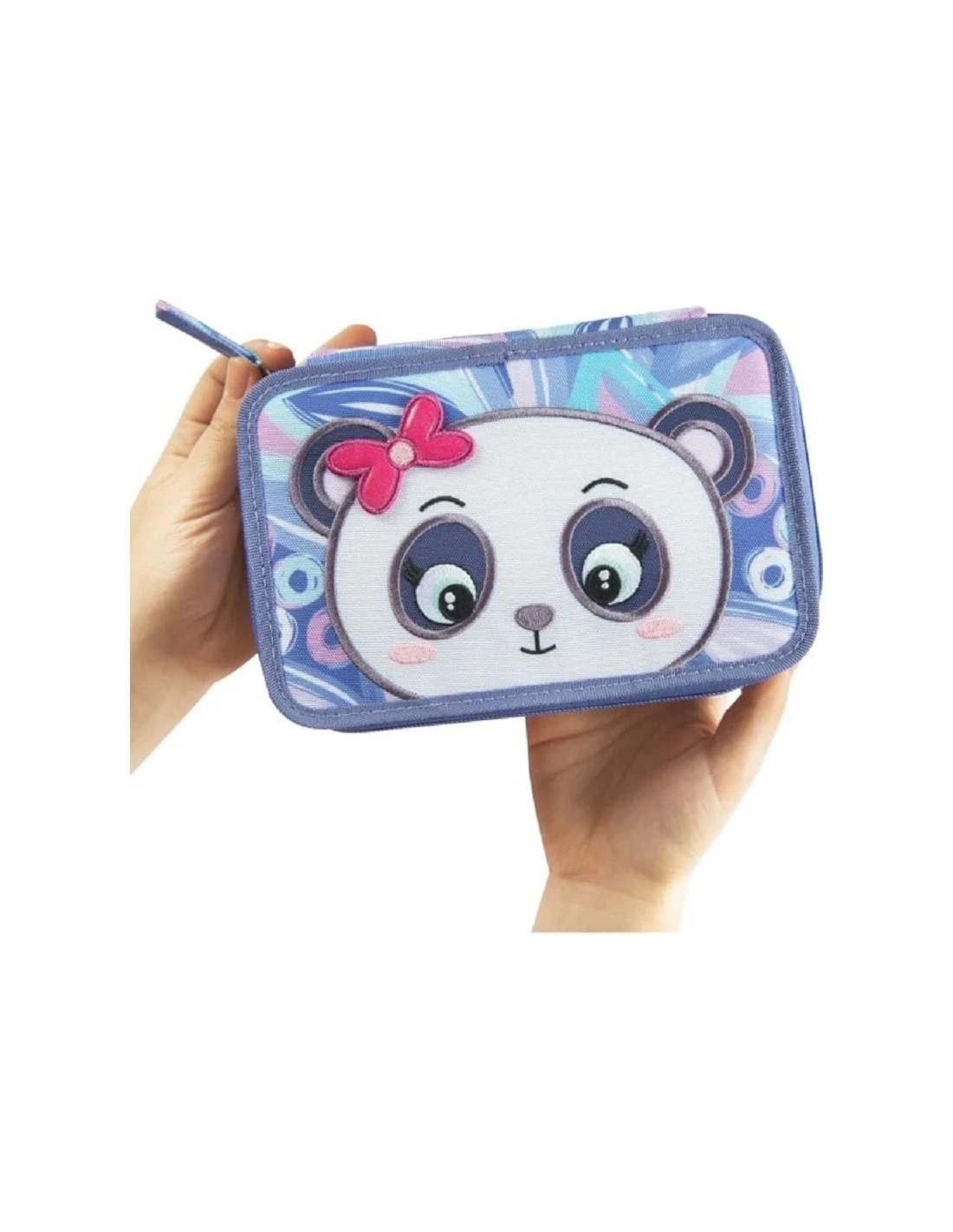 Astuccio 3 Zip Mofu Mofu Panda