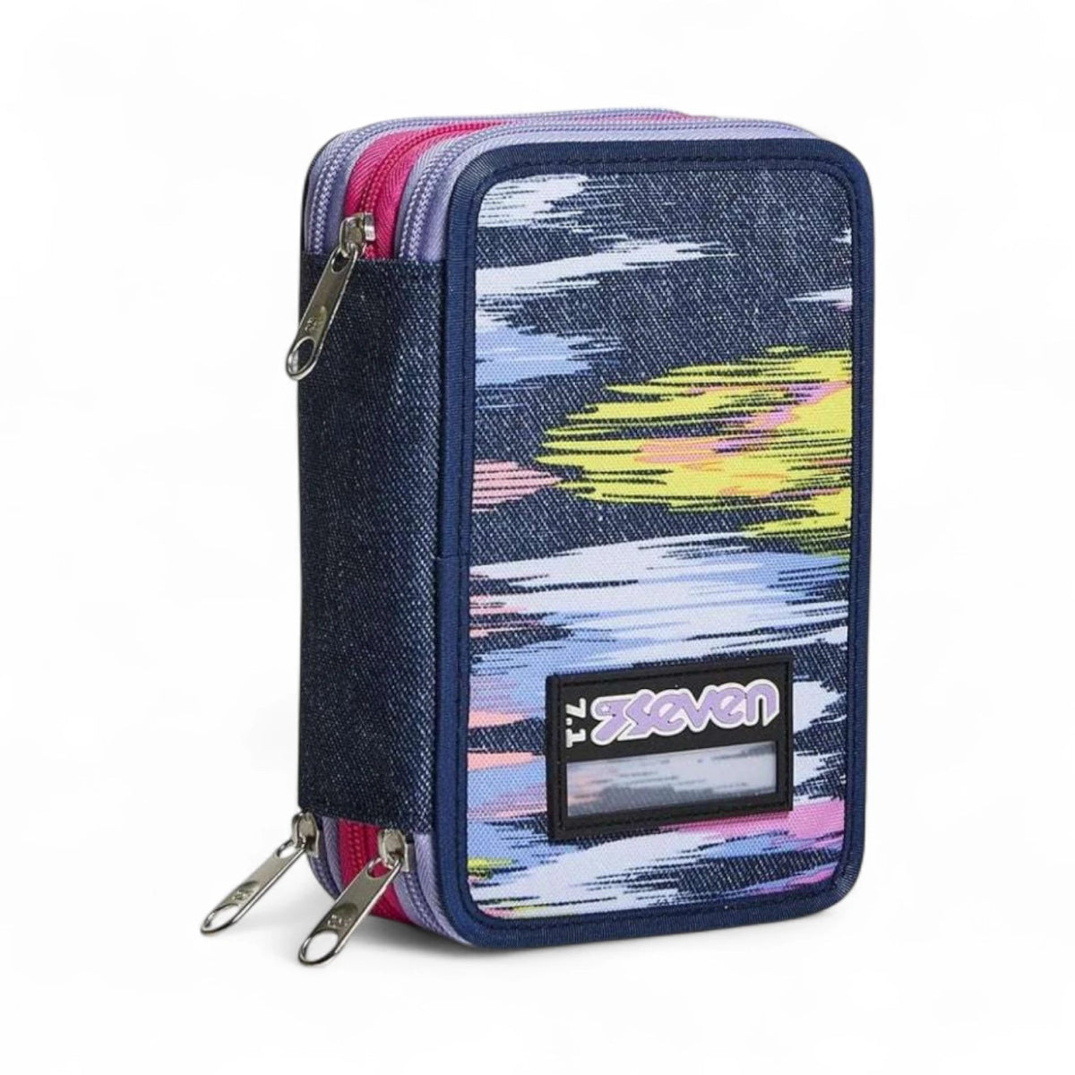 Astuccio 3 Zip Seven Virtual Girl - Completo di Accessori per la Scuola - Quiscuola.it – Zaini, Astucci e Diari Scuola