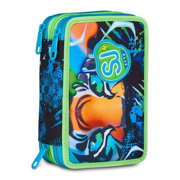 Astuccio 3 Zip SJ Gang AIR TIGER con 45 Pezzi Inclusi.