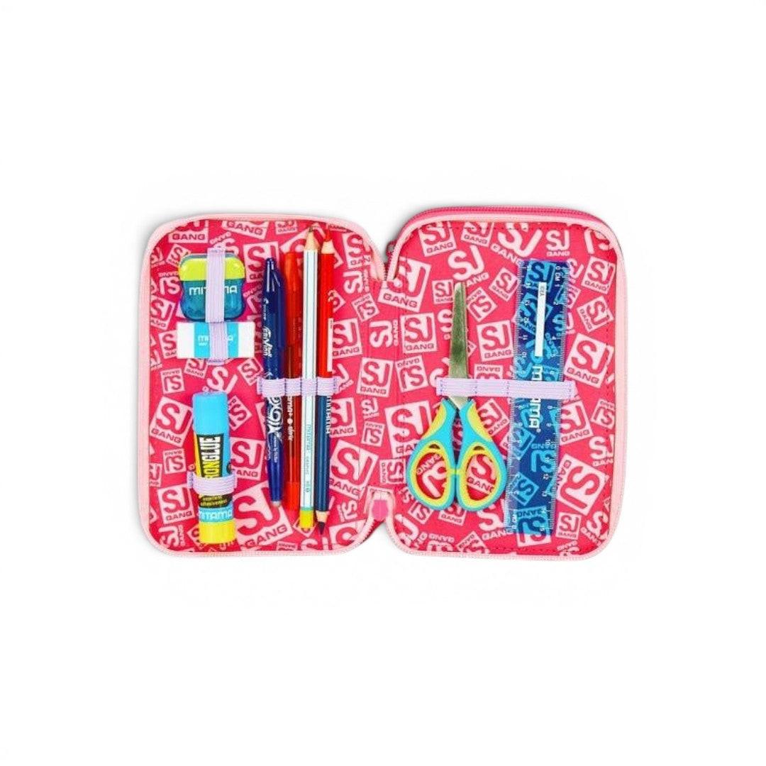 Astuccio 3 Zip CAT LED SJ Gang con 45 Pezzi Inclusi.