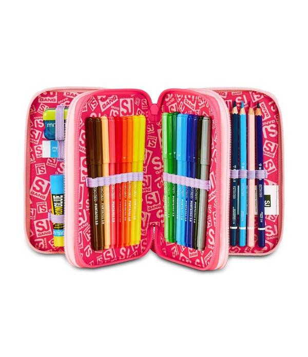 Astuccio 3 Zip CAT LED SJ Gang con 45 Pezzi Inclusi.