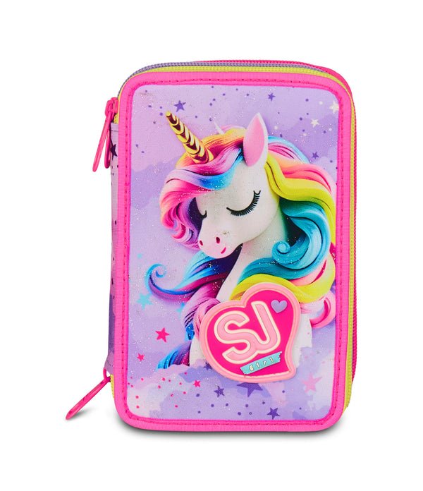 Astuccio 3 Zip SJ Gang FABLE JOURNEY con 45 Pezzi - Quiscuola.it – Zaini, Astucci e Diari Scuola