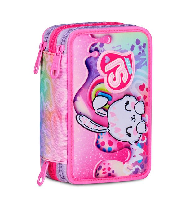 Astuccio 3 Zip SJ Gang Fantasys Girl – Completo 45 Pezzi - Quiscuola.it – Zaini, Astucci e Diari Scuola