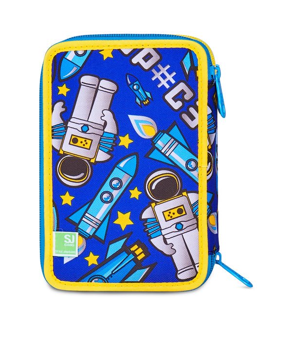 Astuccio 3 Zip SJ Gang Flyrocket Boy – Completo 45 Pezzi Scuola - Quiscuola.it – Zaini, Astucci e Diari Scuola