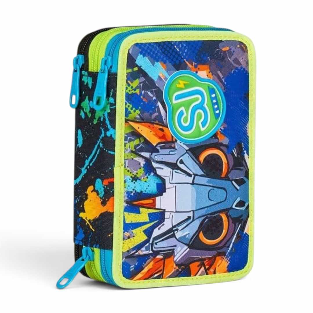 Astuccio 3 Zip SJ Gang LED LOOK con 45 Pezzi Inclusi.