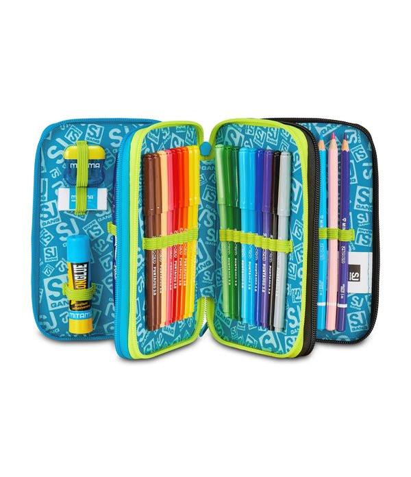 Astuccio 3 Zip SJ Gang LED LOOK con 45 Pezzi Inclusi.