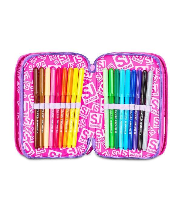 Astuccio 3 Zip SJ Gang Tinypatch Girl – Completo 45 Pezzi.