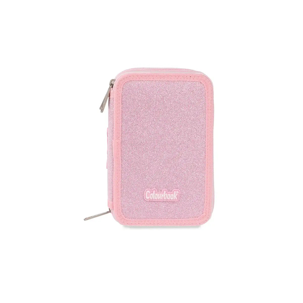 Astuccio 3 Zip Glitter Colourbook