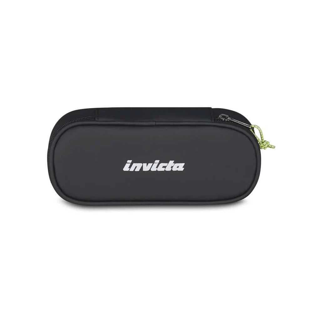Astuccio Invicta Lip Linea City Nero portapenne con logo ricamato