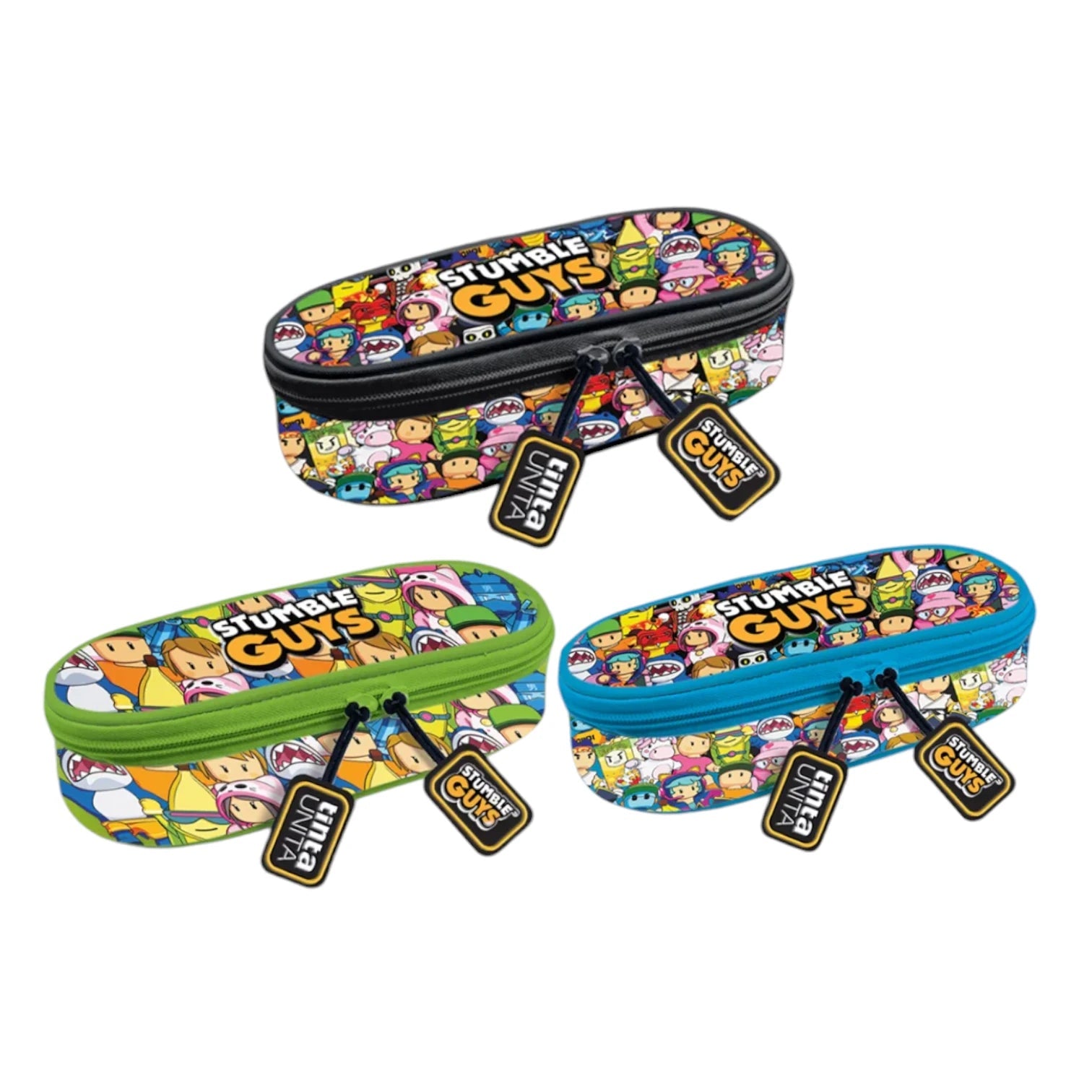 ASTUCCIO OVAL STUMBLE GUYS – TINTA UNITA - Quiscuola.it – Zaini, Astucci e Diari Scuola
