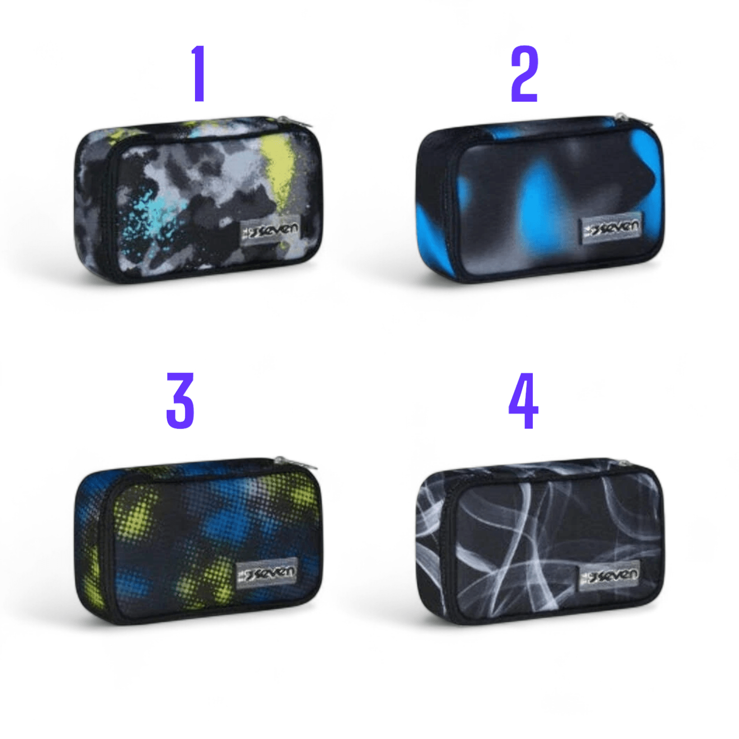 Astuccio Quick Case Seven Freethink Boy – 4 Varianti Moda - Quiscuola.it – Zaini, Astucci e Diari Scuola