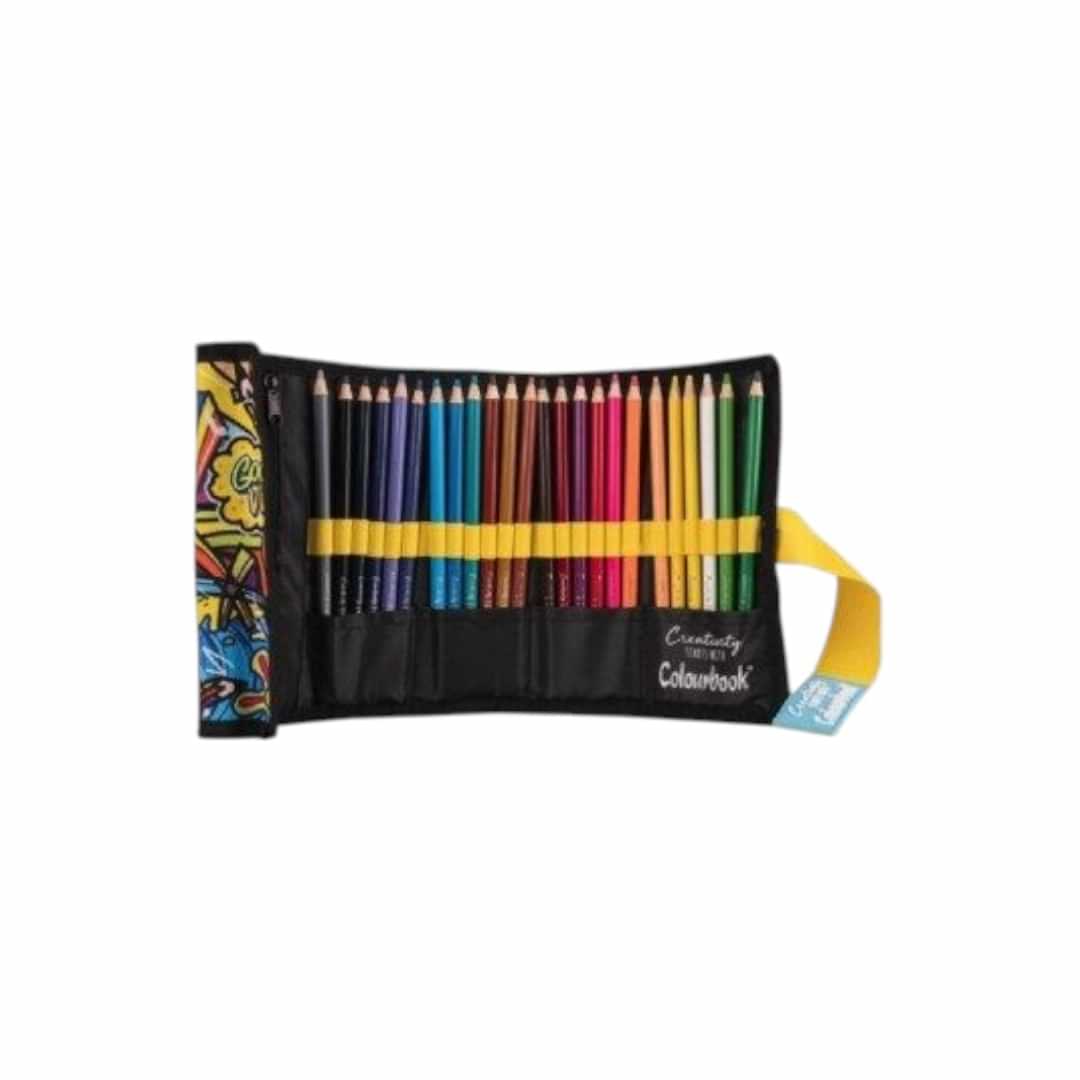 Astuccio rotolo Creativity 24 colori Colourbook Urban - foto 2