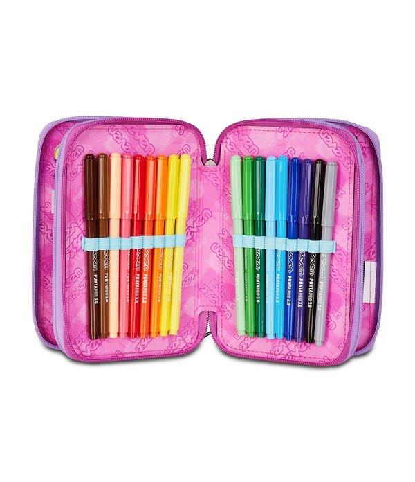 Astuccio Seven 3 Zip – Gloomy Heart con 45 Accessori Inclusi.