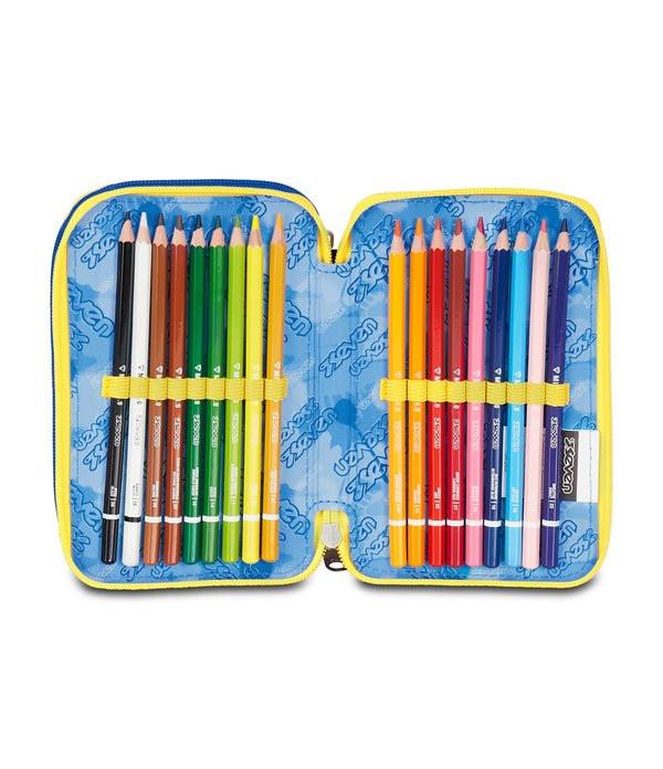 Astuccio Seven 3 Zip – Hidden Spot Boy con 45 Accessori Inclusi.