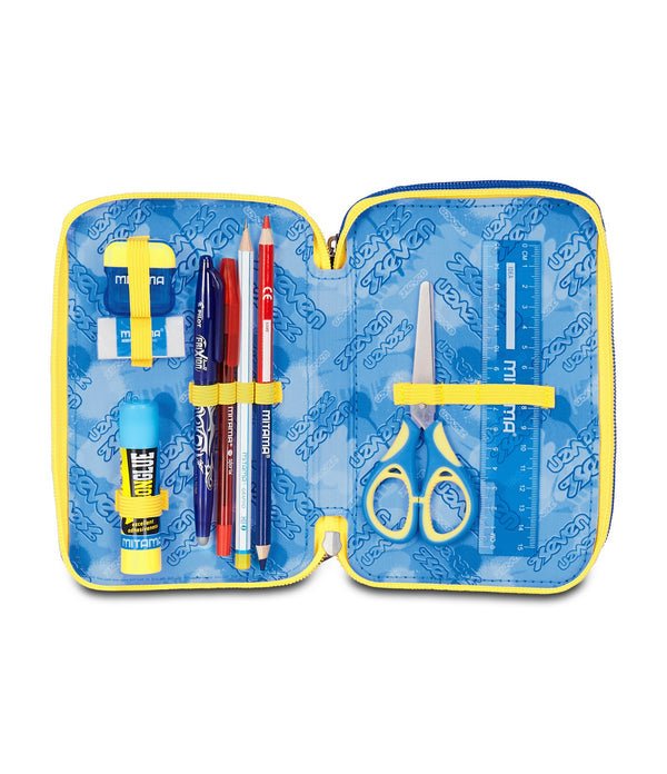 Astuccio Seven 3 Zip – Hidden Spot Boy con 45 Accessori Inclusi - Quiscuola.it – Zaini, Astucci e Diari Scuola
