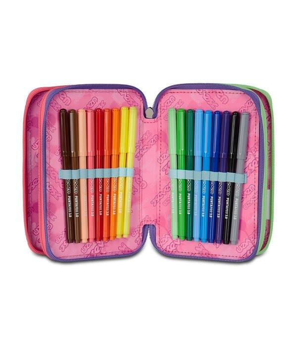 Astuccio Seven 3 Zip – Optical Shade Girl con 45 Accessori.