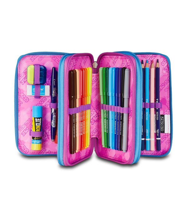 Astuccio Seven 3 Zip – Quick Graffiti Girl con 45 Accessori - Quiscuola.it – Zaini, Astucci e Diari Scuola