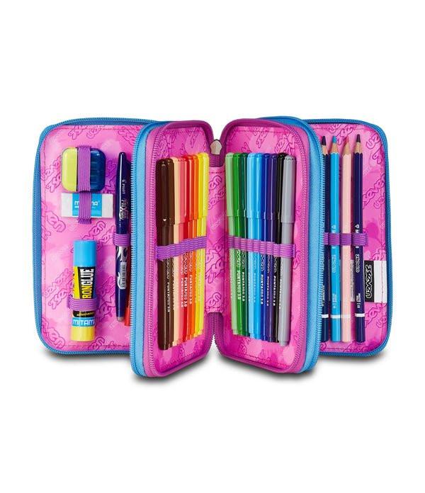 Astuccio Seven 3 Zip – Quick Graffiti Girl con 45 Accessori.