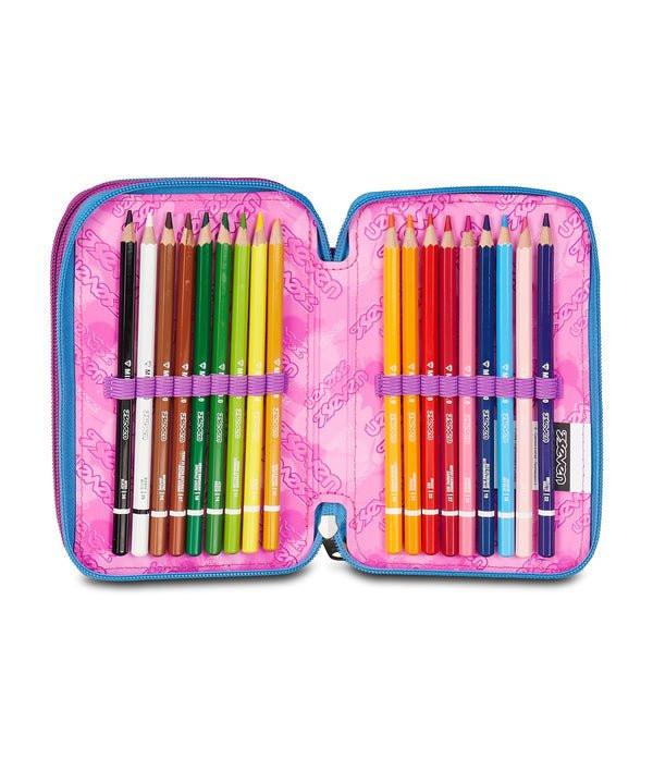 Astuccio Seven 3 Zip – Quick Graffiti Girl con 45 Accessori.