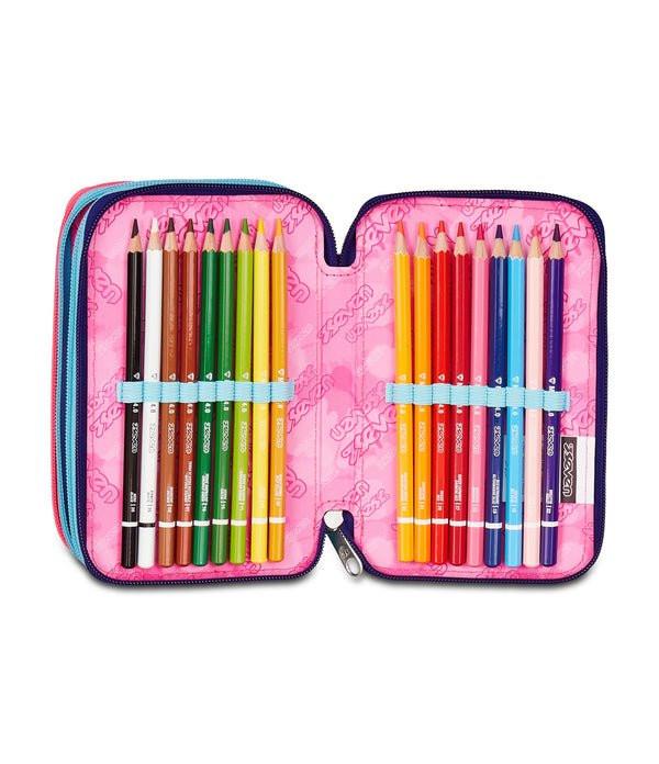 Astuccio Seven 3 Zip – Shady Dye Girl con 45 Accessori Inclusi.