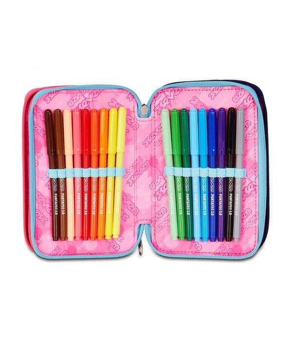 Astuccio Seven 3 Zip – Shady Dye Girl con 45 Accessori Inclusi.