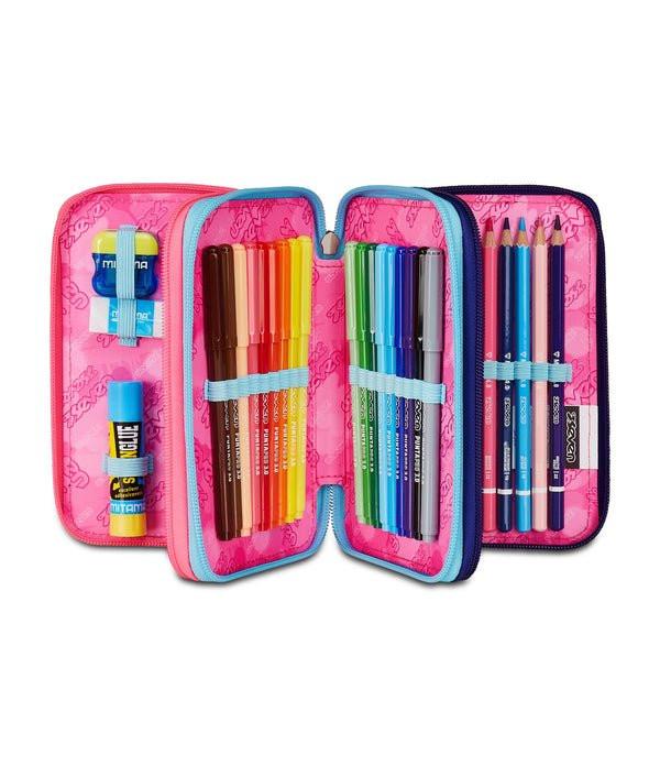 Astuccio Seven 3 Zip – Shady Dye Girl con 45 Accessori Inclusi.