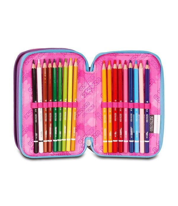 Astuccio Seven 3 Zip – Sprint Paint Girl con 45 Accessori.